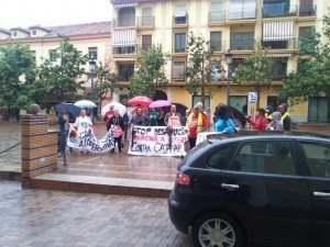 La marcha hacia Almería llega a Motril