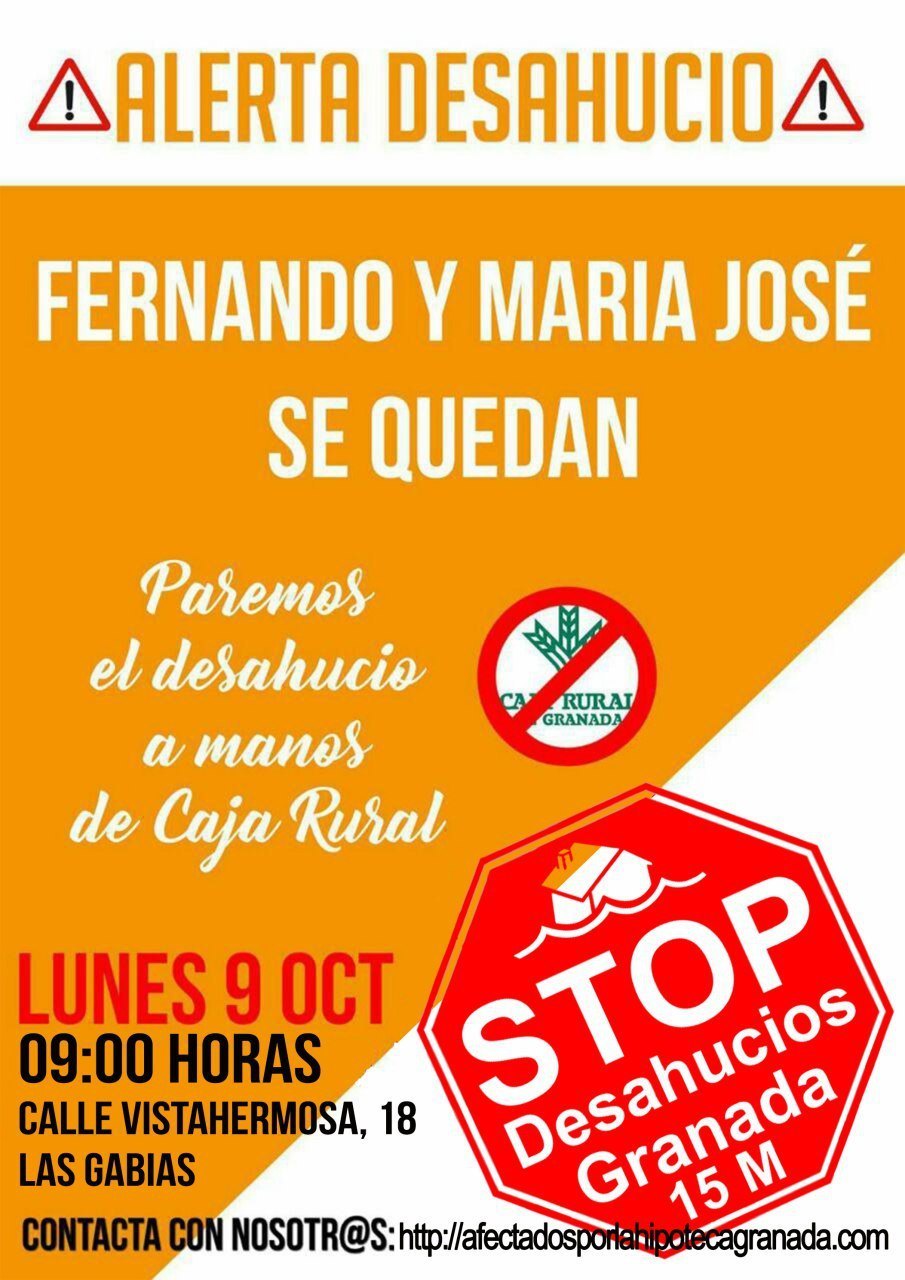 Stop Desahucios Granada 15M