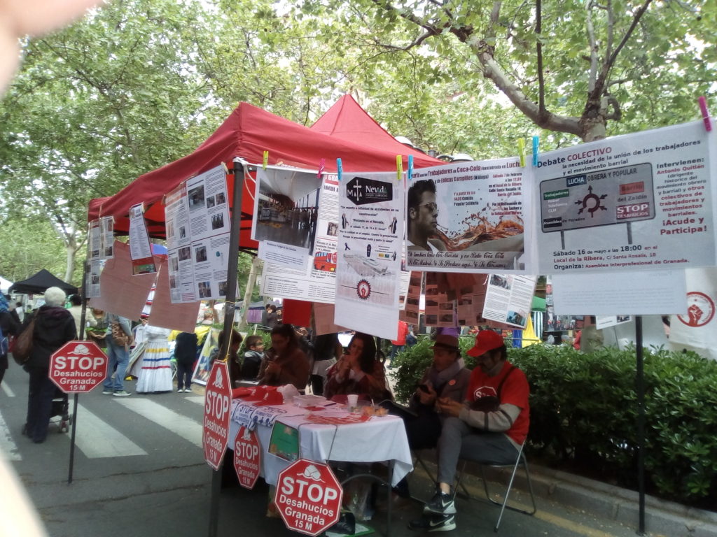 Stop Desahucios Granada 15M en haciendo barrio